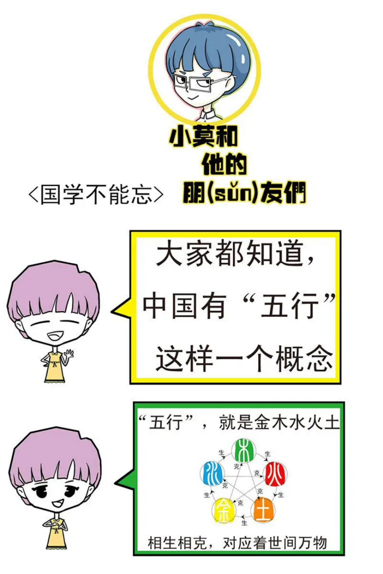 小莫和他的朋(sǔn)友们｜国学不能忘（漫画版）