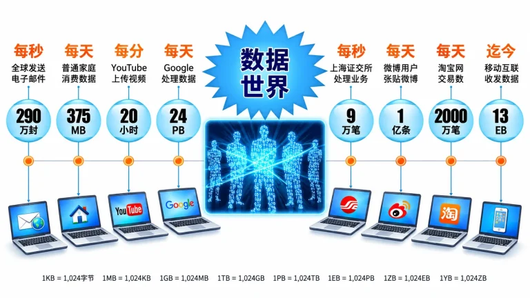 当今世界是一个大数据的海洋