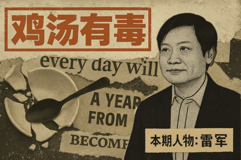 鸡汤有毒09｜猪站在风口上也能飞？可别忘了谁在造风