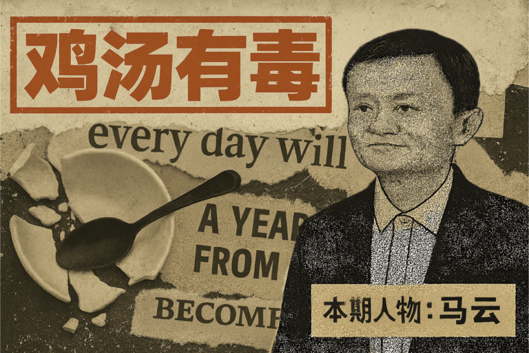 鸡汤有毒07｜不是他骑自行车学英语你也能成马云