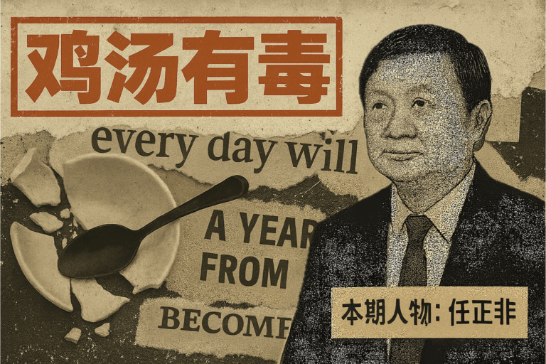鸡汤有毒08｜他不是逆境崛起的草根，而是体系耕耘的深水炸弹