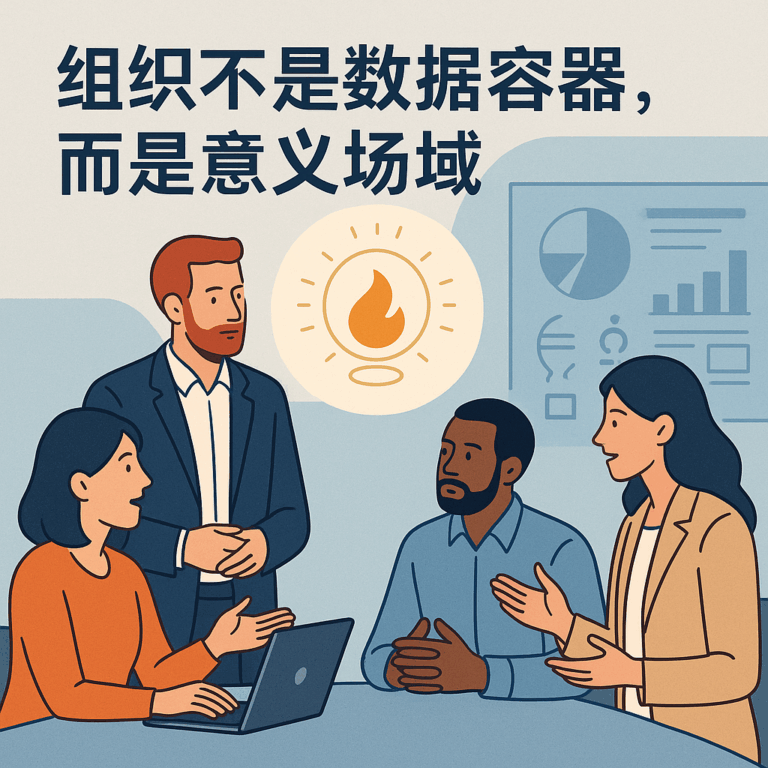 Post-Gov II-07｜组织不是数据容器，而是意义场域
