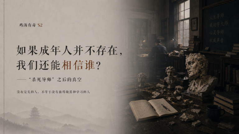 鸡汤有毒 S2-10｜如果成年人并不存在，我们还能相信谁？