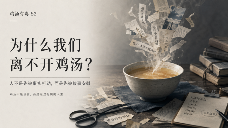 鸡汤有毒 S2｜序篇：为什么我们离不开鸡汤？