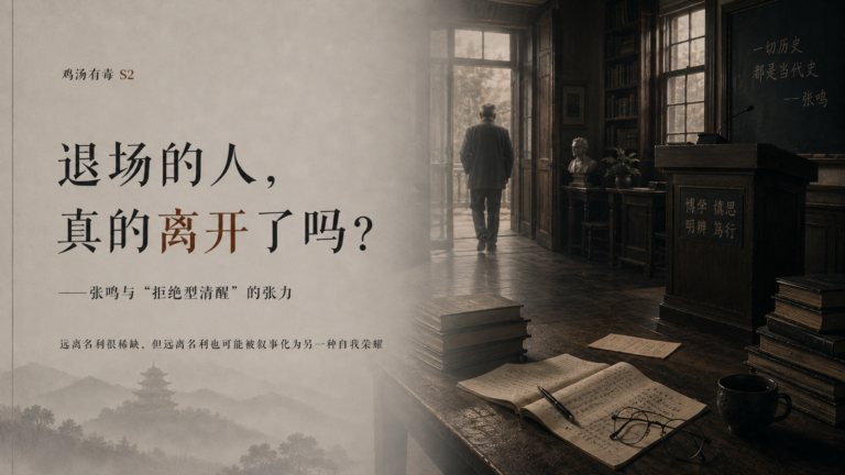 鸡汤有毒 S2-09｜退场的人，真的离开了吗？