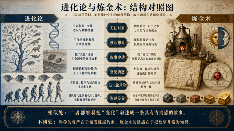 危险领悟｜进化论是现代最大的炼金术