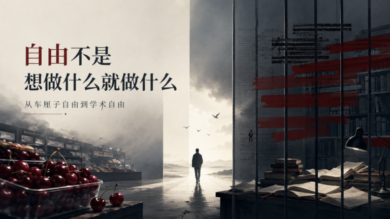 危险领悟｜自由不是想做什么就做什么