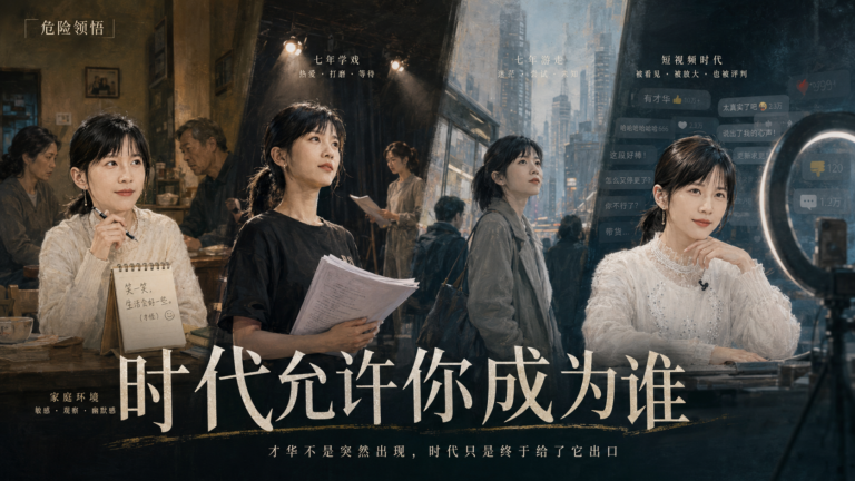 危险领悟｜时代允许你成为谁