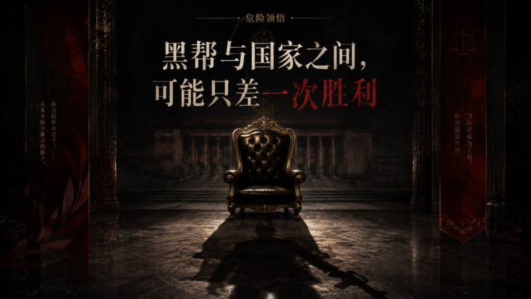 危险领悟｜黑帮与国家之间，可能只差一次胜利