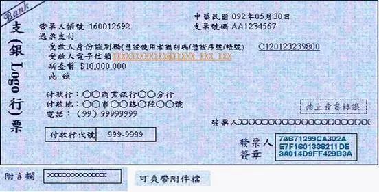 电子支票