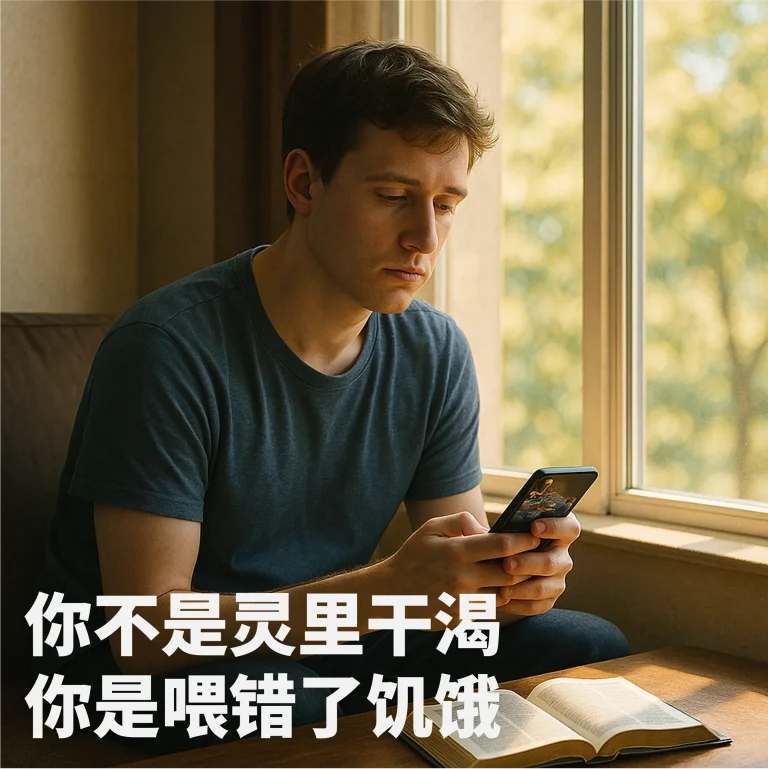 不骂不醒D12｜你不是灵里干渴，你是喂错了饥饿