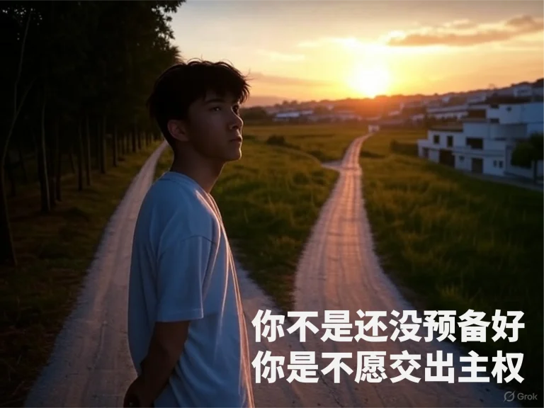 不骂不醒D13｜你不是还没预备好，你是不愿交出主权