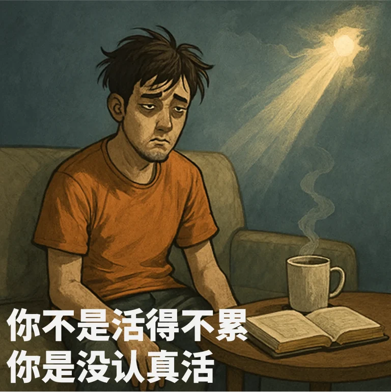 不骂不醒D20｜你不是活得不累，你是没认真活
