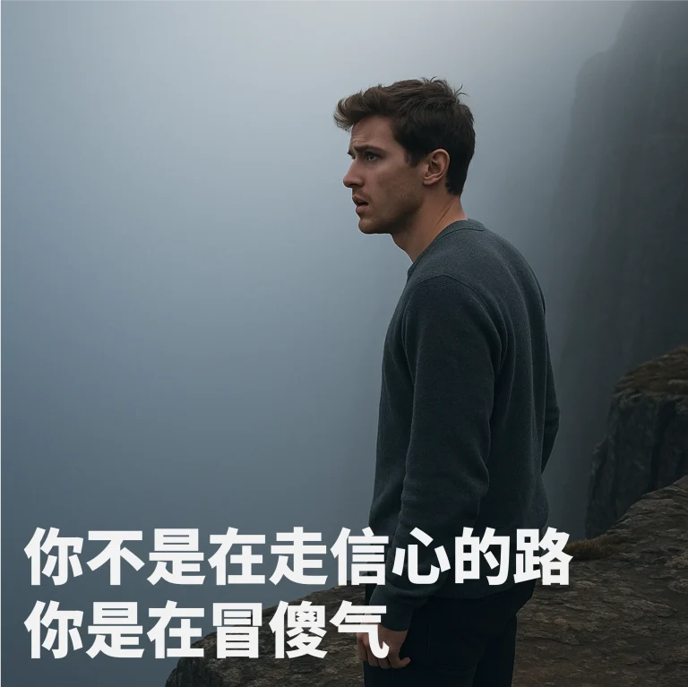 不骂不醒D27｜你不是在走信心的路，你是在冒傻气