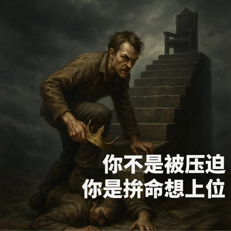 不骂不醒D29｜你不是被压迫，你是拚命想上位