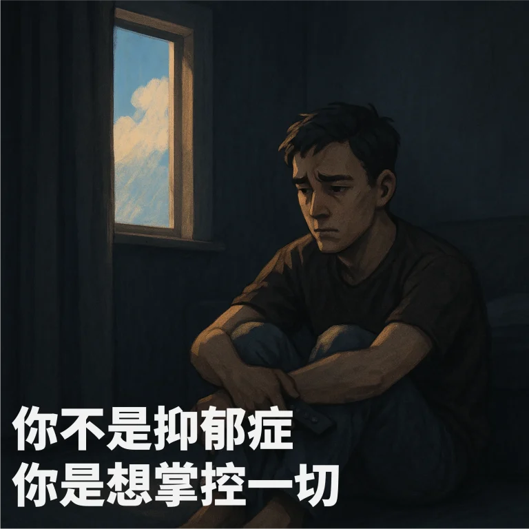 不骂不醒D4｜你不是抑郁症，你是想掌控一切