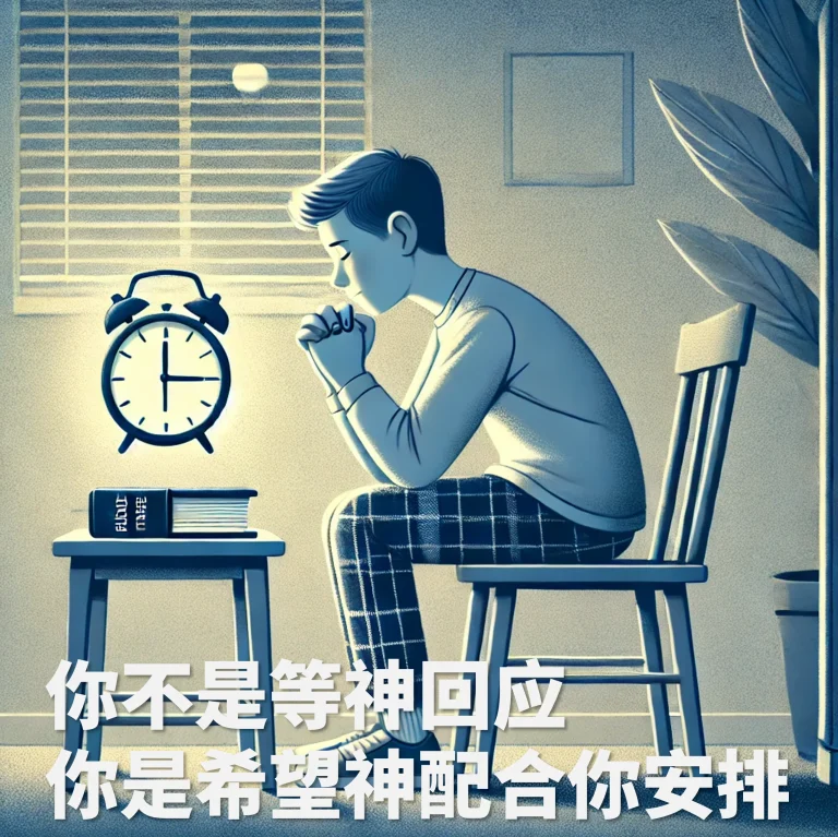 不骂不醒D6｜你不是等神回应，你是希望神配合你安排